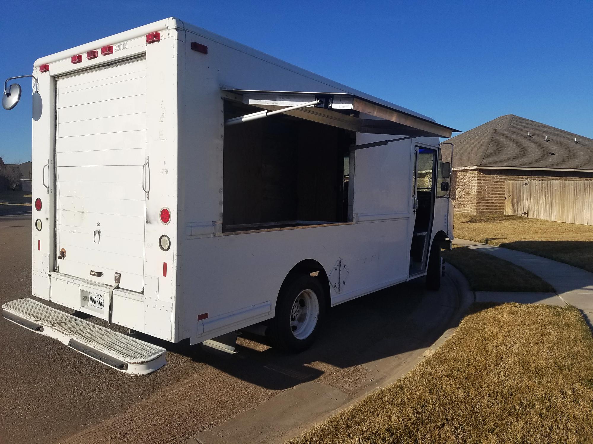 Truck with Window Open